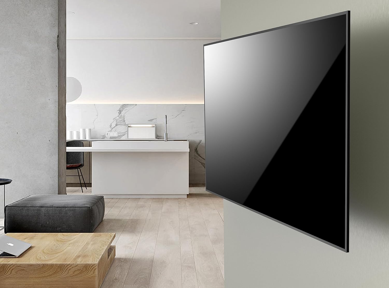 Meliconi Cme Etr200 Slim Tilt Wall Bracket For All 26-40 Inch Tv Ledlcd &Plasma Max Vesa 200 Made In Italy