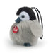 Trudi TUD01000 Penguin Charm Mini Hanging Charm Grey