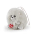 Trudi 29099 Mini hanging plush, Grey, ca. 10 x 11 x 11 cm