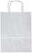 Rex Sadoch SDS16BIA Paper Bags with Twisted Handles, Pack of 25, White