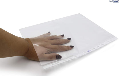 Buste foratura universale Liscio Super Clear Favorit-Strd-Banda trasp.-22x30 cm 01021501 (conf.50