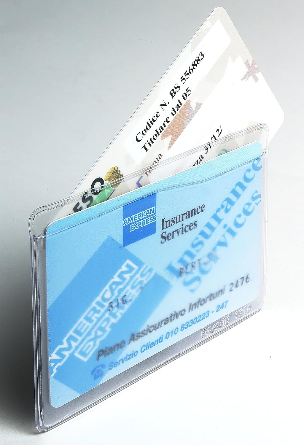Favorit 100500082 Business Card Holder Transparent