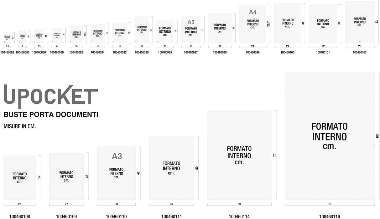 Favorit Upocket 25pieza(s) - Archivador de bolsillo (54 mm, 85 mm, 25 pieza(s