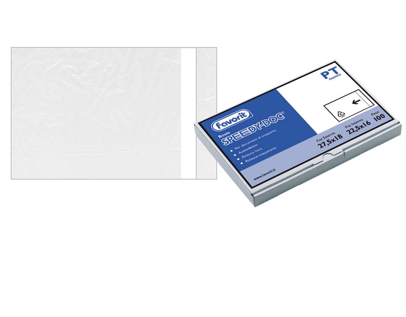 Favorit 100500097 Self-Adhesive Shipments Transparent