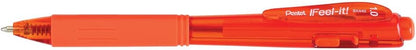 Pentel BX440 Feel-it Wow penna sfera a scatto 1,0 mm 8
