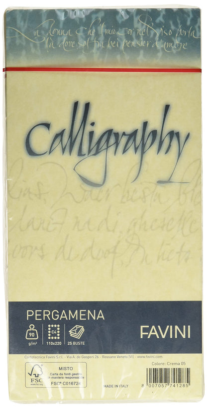 FAVINI A572203 Calligraphy Parchment Smooth