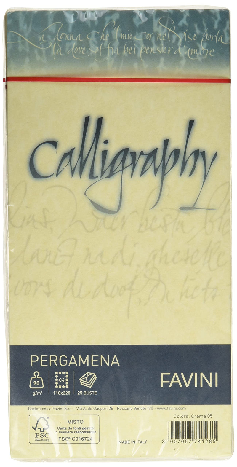 FAVINI A572203 Calligraphy Parchment Smooth