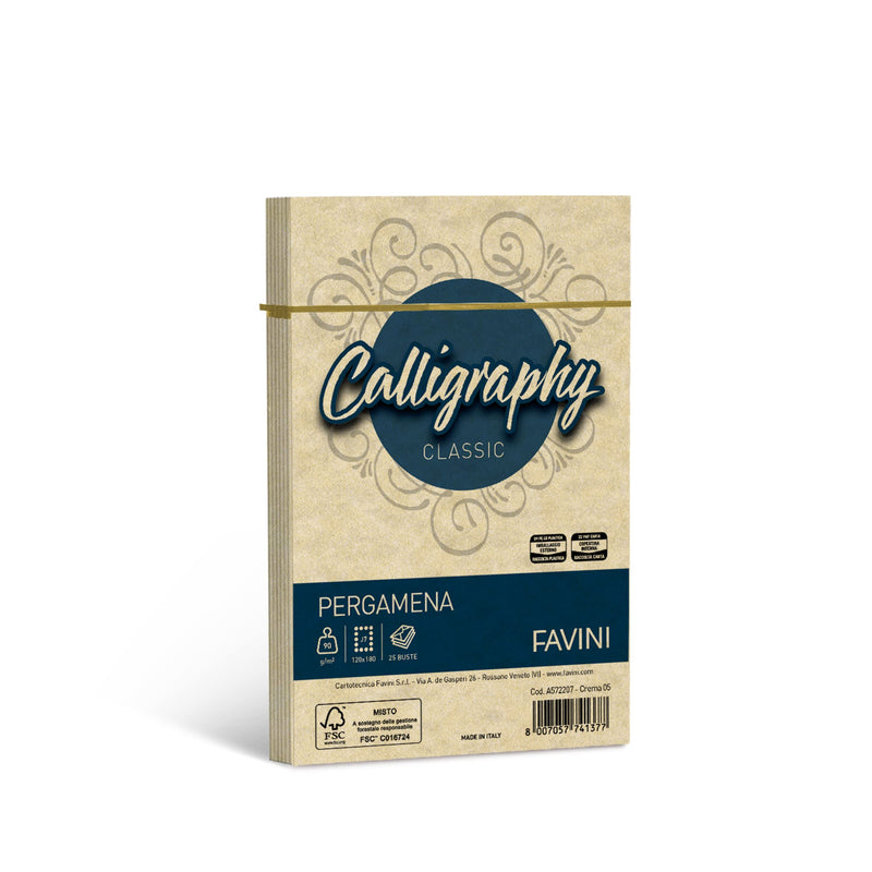 FAVINI Calligraphy Parchment A572207 Smooth