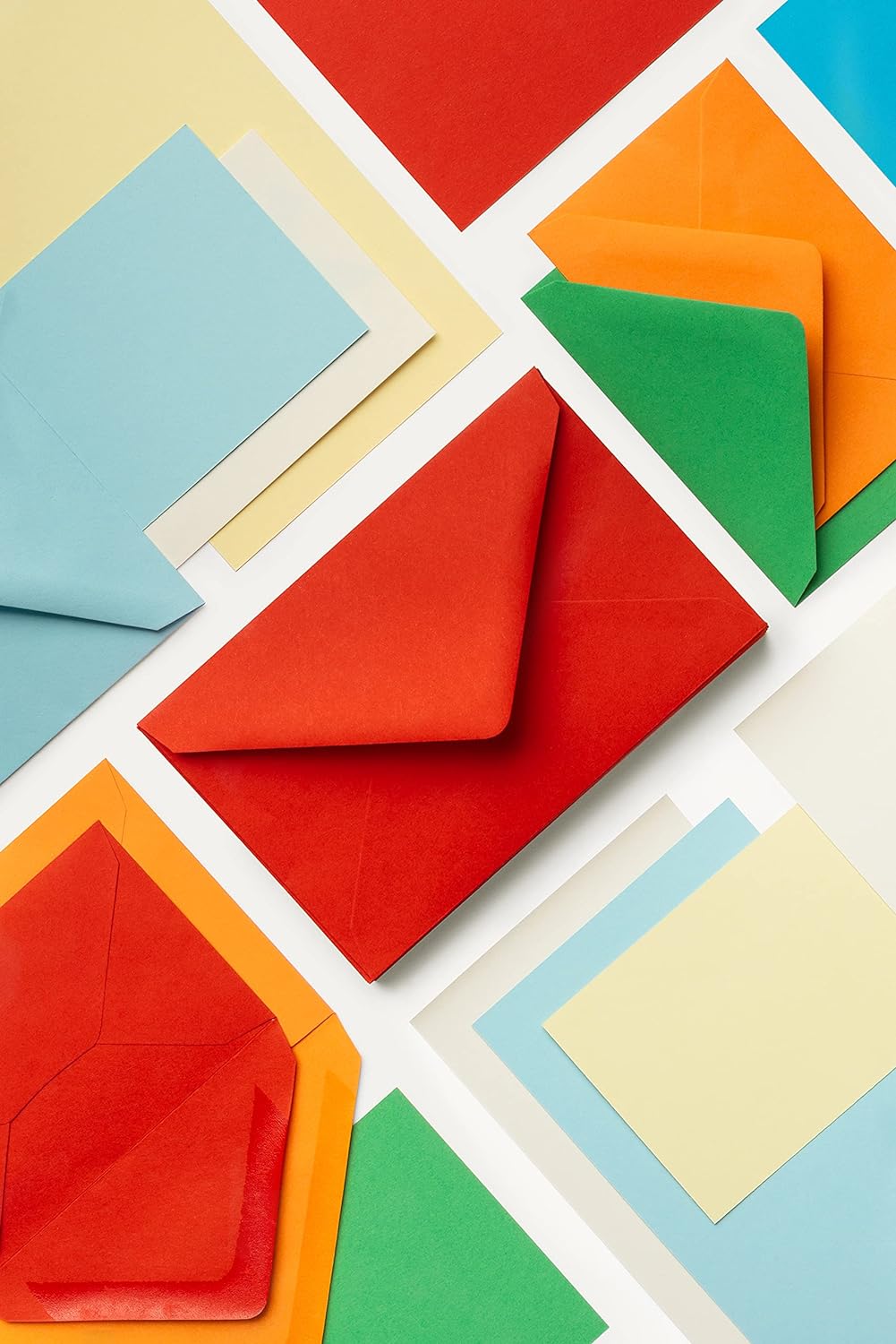 Cf100Buste Cart. Colori Ass 9X14