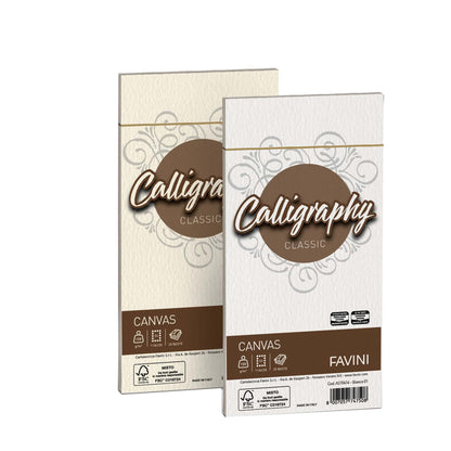 FAVINI Calligraphy A57Q414 Rough Canvas