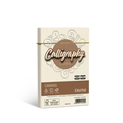 FAVINI Calligraphy A57Q417 Rough Canvas