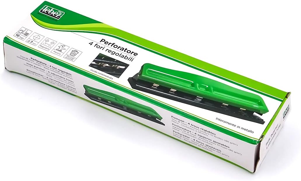 LEBEZ 840 Punch Black, Green