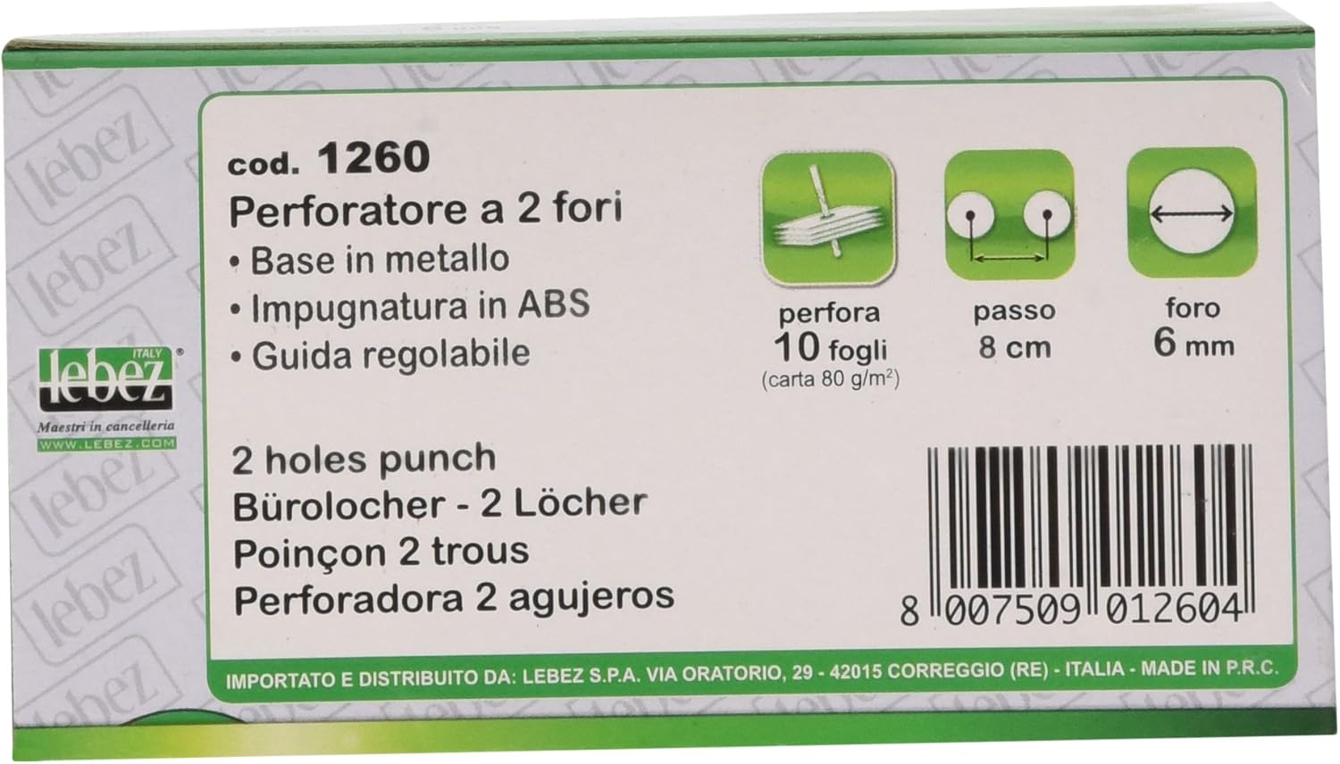 LEBEZ 1260 Punch