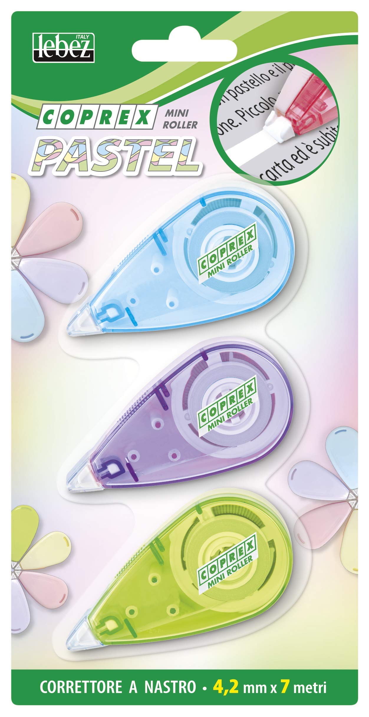 Coprex 81021 Tape Corrector Mini Pastel
