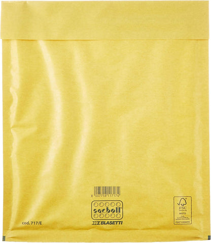 Blasetti 717/E Padded Bags, Air Bubbles, Useful Size, 10 Pieces