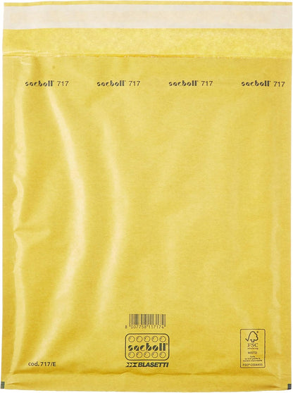 Blasetti 717/E Padded Bags, Air Bubbles, Useful Size, 10 Pieces