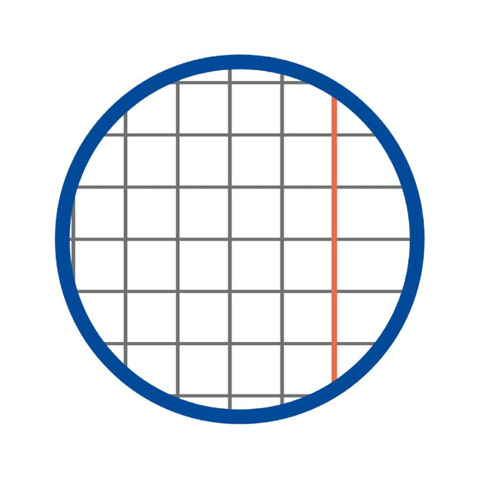 Blasetti One Colour A5 Lined Notebook, 0Q Squared 5 mm with Margin, Maxi Books with JollyPage, Pack of 10, 80 g Paper, Plain Cover