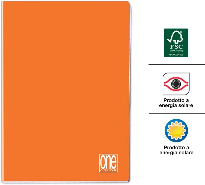 BLASETTI 1407 One Color Blasetti A5 Notebook 7 40 FF-R Pack of 10