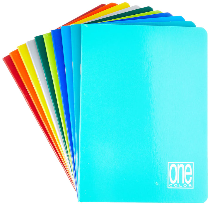 BLASETTI 1404 One Color Blasetti A5 Notebook, FF 20+1, Pack of 10