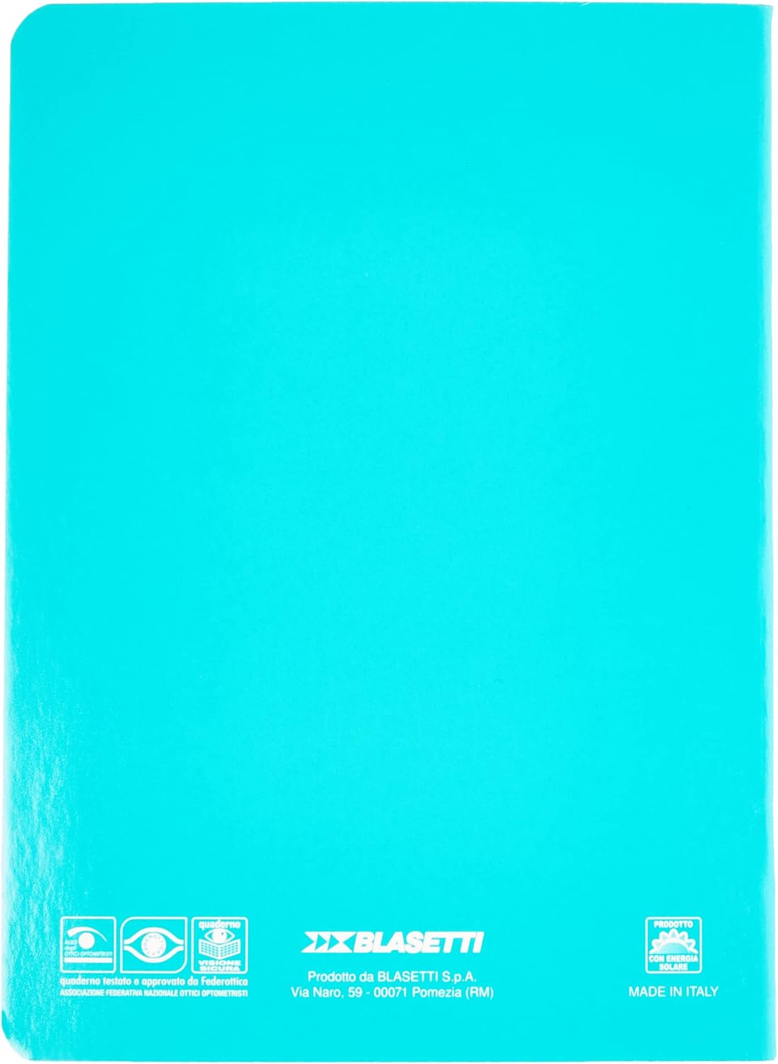 BLASETTI 1404 One Color Blasetti A5 Notebook, FF 20+1, Pack of 10