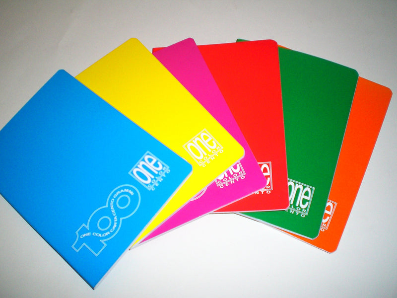Blasetti One Color Writing Notebook 19 Sheets Multicolor A5