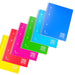 Blasetti One Color - Cuaderno (80 hojas, Multicolor, A5, 80 g/m², Papel cuadriculado, Encuadernación espiral