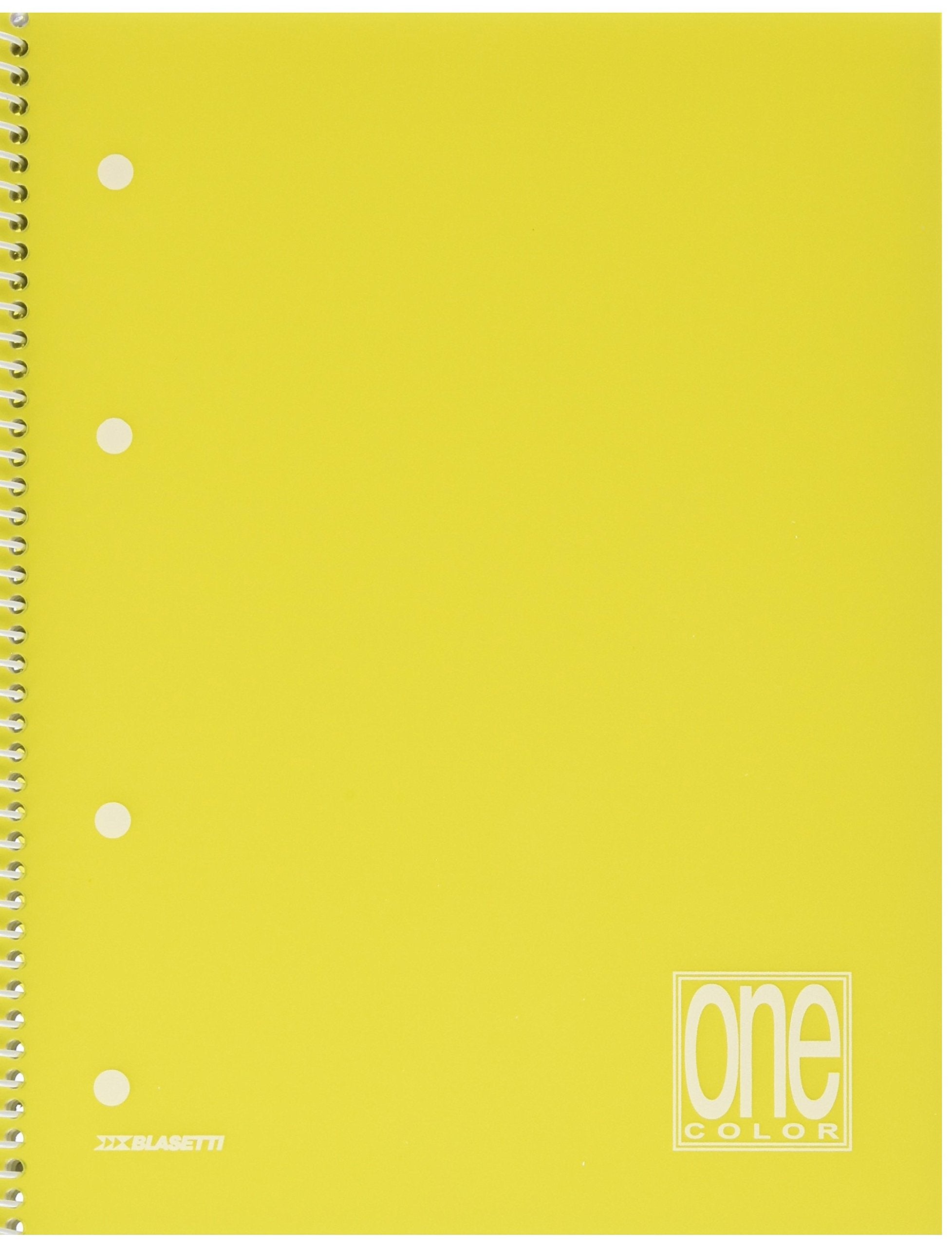 80feuilles One Color Blasetti A5 Colorful Notepad – Pads (148 x 210 mm