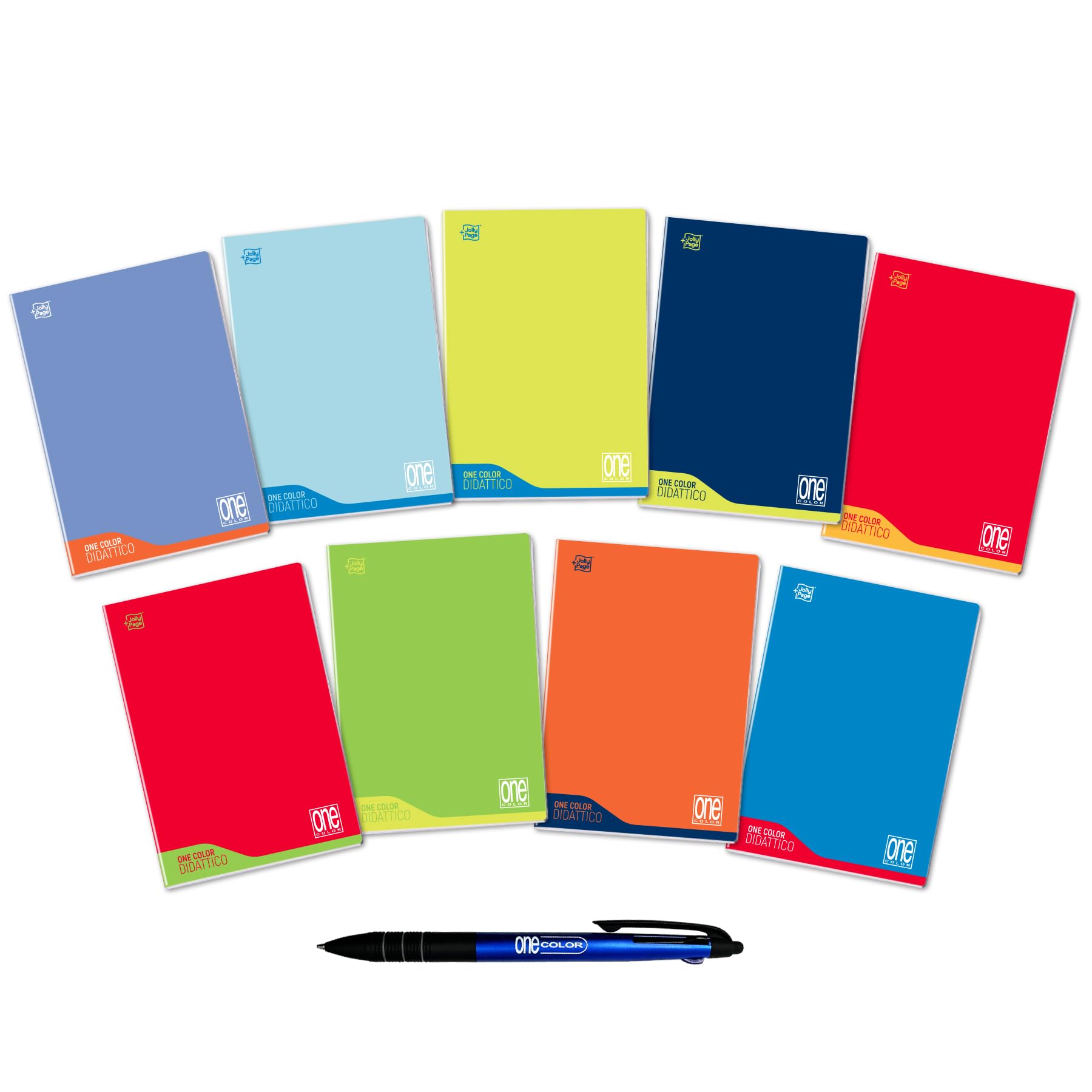 Blasetti Maxi Didactic for Dyslexia, Dysgraphia, Dysorthography, One Color 100 g. 18+1 Line Q - 6 Notebooks