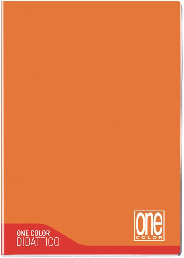 Blasetti - 6 Maxi-Heft DIDATTICI One Color. Papier 100g, 72 Seiten + Vorsatzblatt, Jolly Page, ideal für Dysgraphie, gemischte Farben - Karos (0Q+)