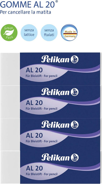Pelikan Rubber Bag 4 Gomme Bianco