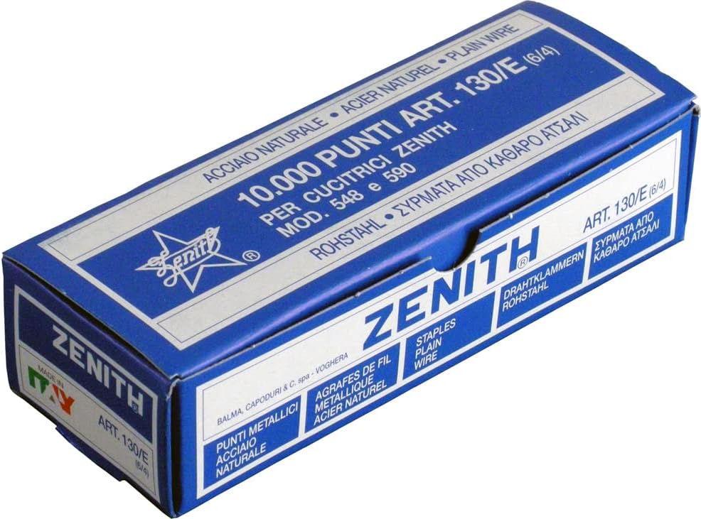ZENITH 1 Box with Combination 10000 Staples (Steel