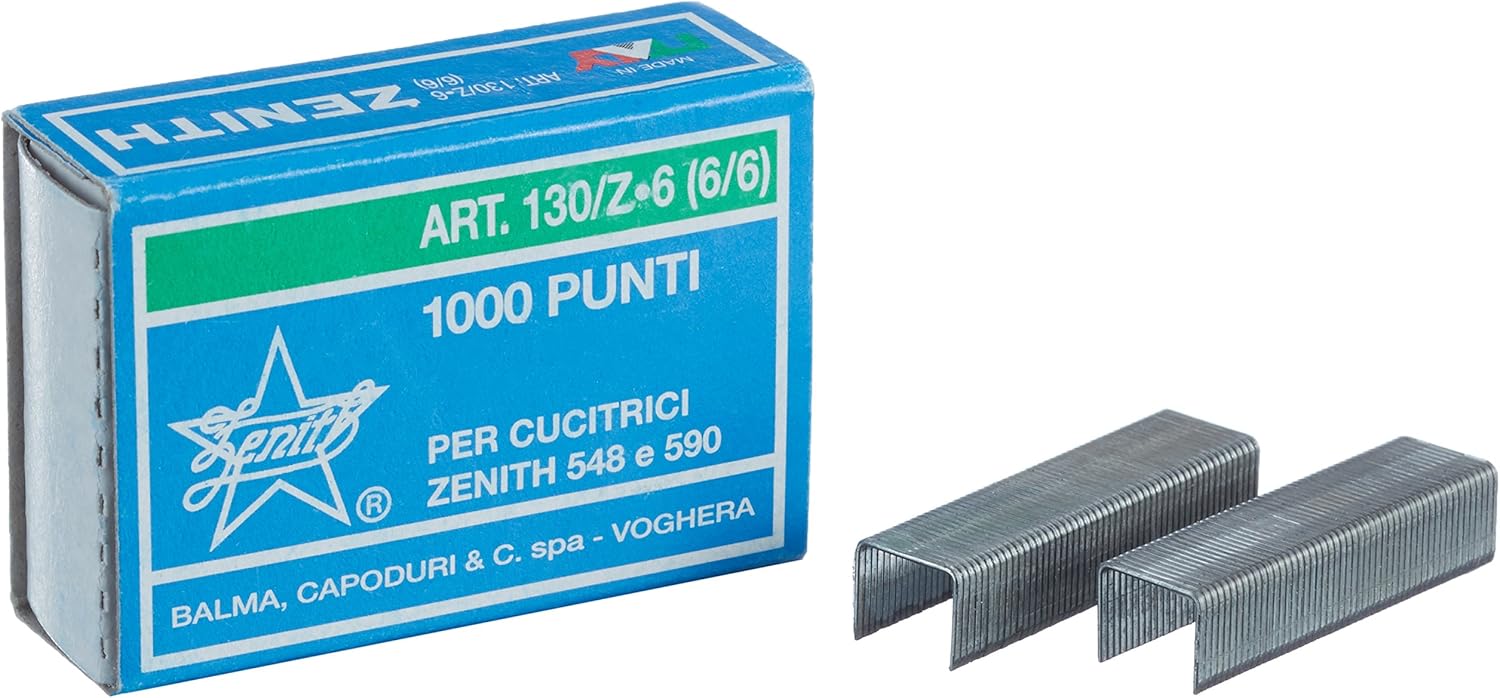 Zenith - SCATOLA 1000 PUNTI Zenith 130/Z6 (6/6) in A [Conf 10 pz