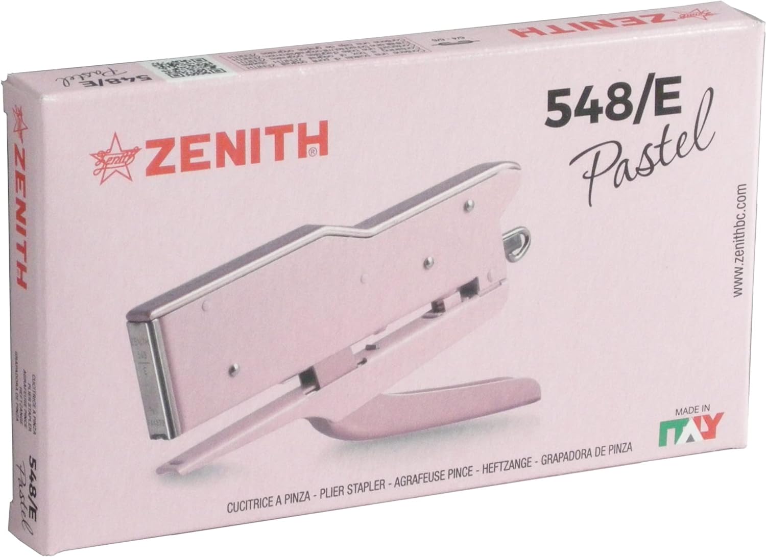 Zenith 548/E Pastel RS Stapler Color Pink