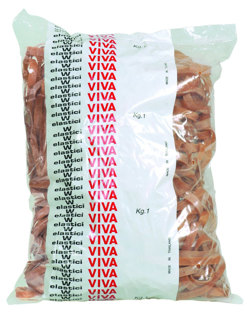 Viva G5X080B Natural Rubber Webbing, Diameter 80 x 5, Brown
