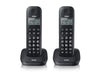 Brondi Gala Twin Telefono Cordless, Funzione ECO DECT, Nero Gala Twin Nero