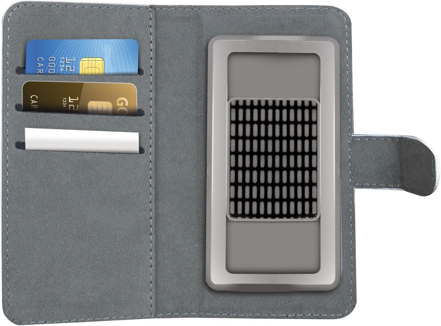 Celly Wally Wallet Case Universal Single Aqua XL