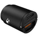 Car Charger Celly Ccminiusbusbcbk Black