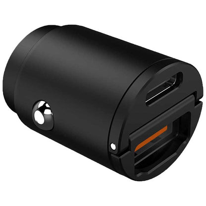 Car Charger Celly Ccminiusbusbcbk Black