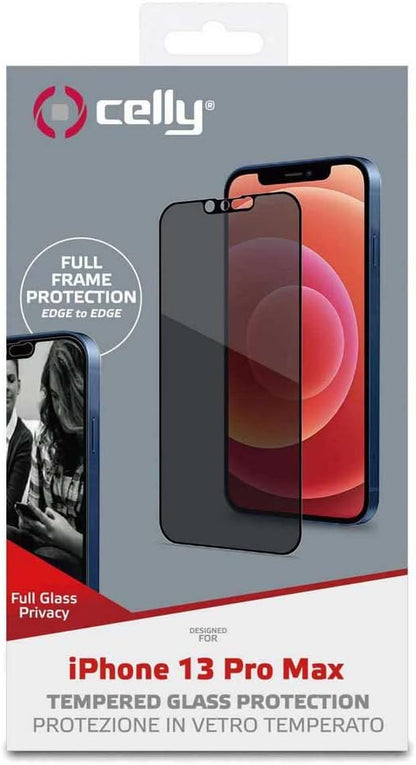 CELLY PROT.GLASS PRIVACY IPHONE 13/13 PRO MAX