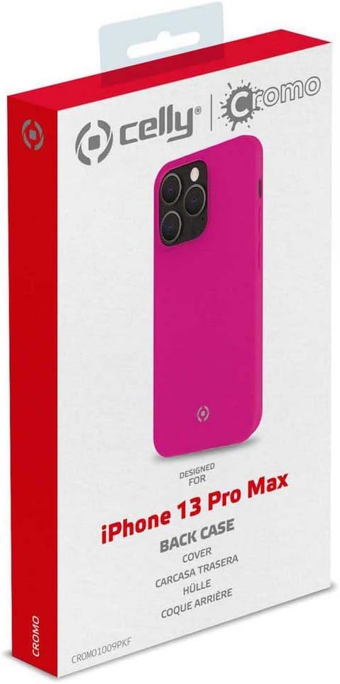 CELLY Cover iPhone 13 Pro MAX Chrome Pink