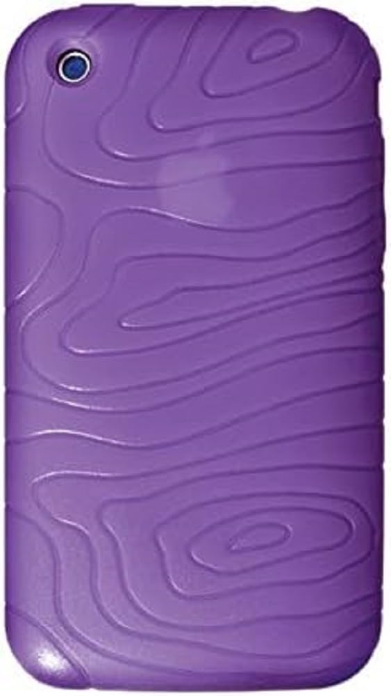 Celly Violet Silicone Case for Mobile Phones (Apple iPhone 3G/3GS, Purple)