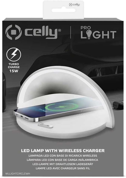Celly WLLIGHTCIRCLEWH Wireless Charger