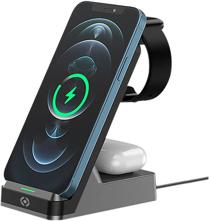 CELLY WIRELESS CHARGER & SUPPORT 3EN1