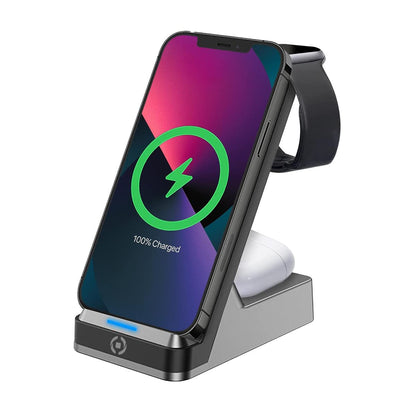 CELLY WIRELESS CHARGER & SUPPORT 3EN1