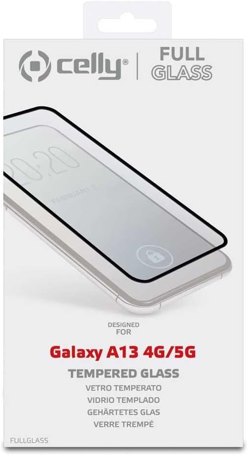 Celly FULL GLASS PROTECTOR DE PANTS SAMSUNG 1 PIEZA(S) Black