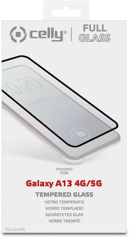 Celly FULL GLASS PROTECTOR DE PANTS SAMSUNG 1 PIEZA(S) Black