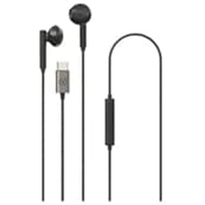 Celly 982G000112715 Up1100-headphones with Microphone up1100typecbk, Black