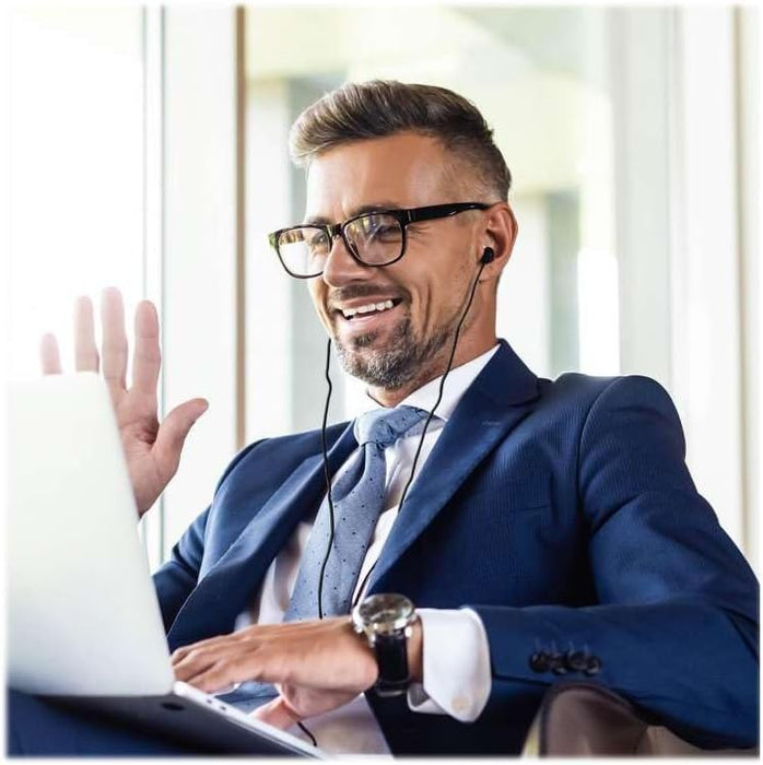 Celly 982G000112715 Up1100-headphones with Microphone up1100typecbk, Black