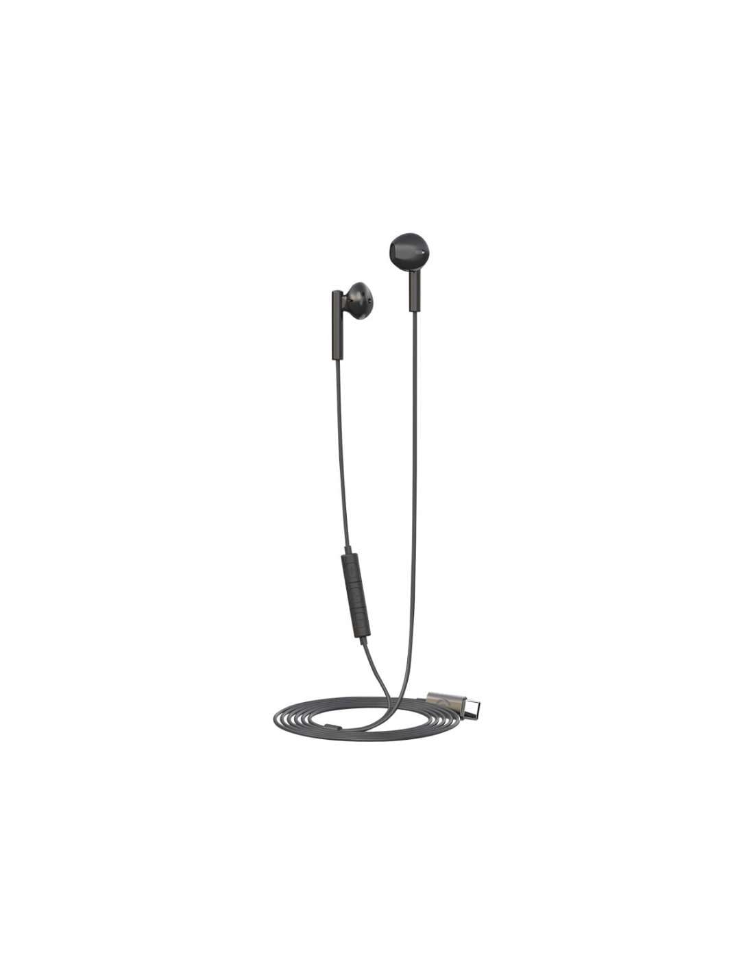 Celly 982G000112715 Up1100-headphones with Microphone up1100typecbk, Black
