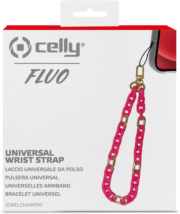 Jewel Chain Pink Fluo